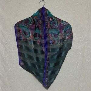 Colorful Patterned Infinity Scarf